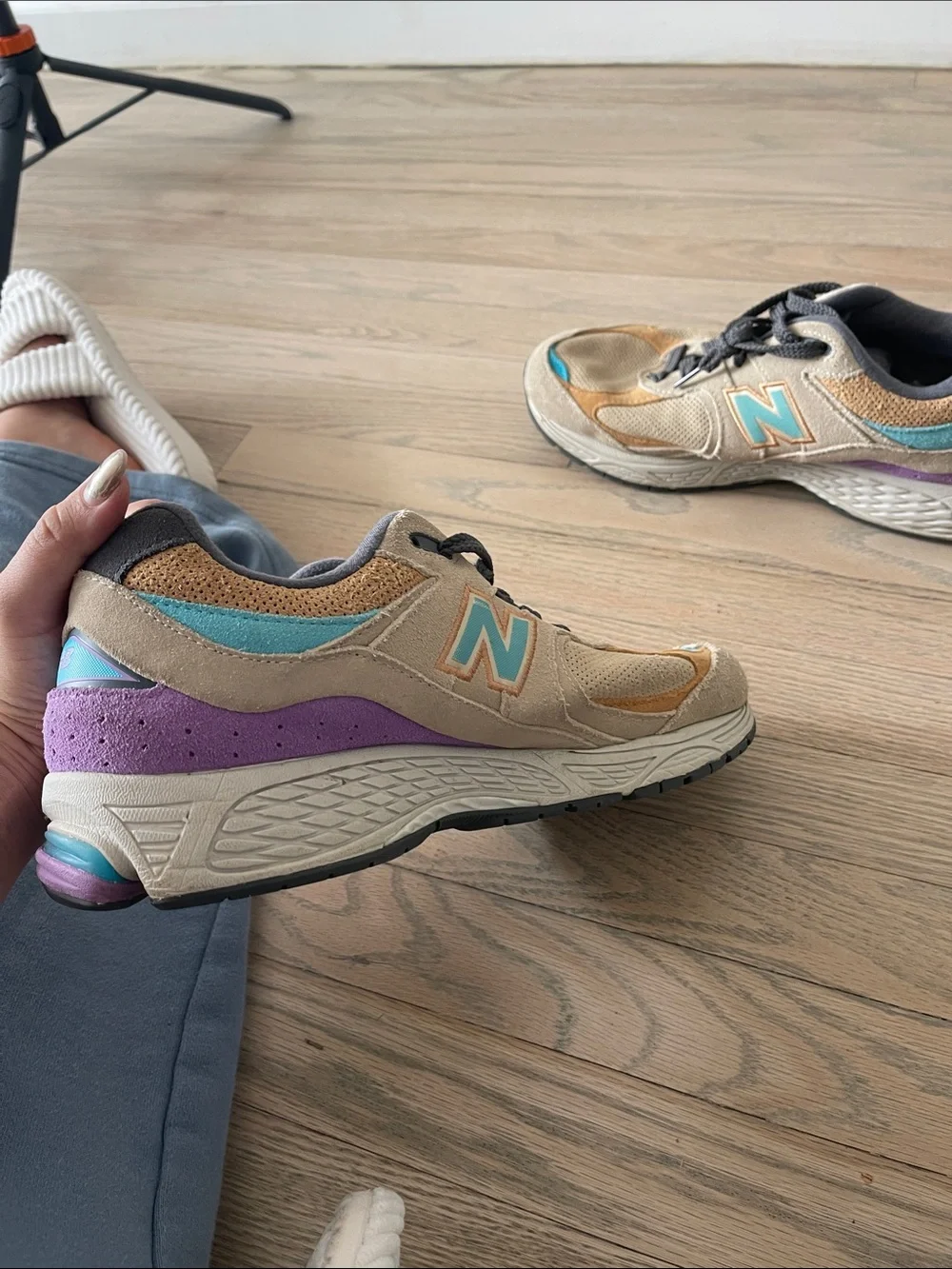 New Balance upper cushioned